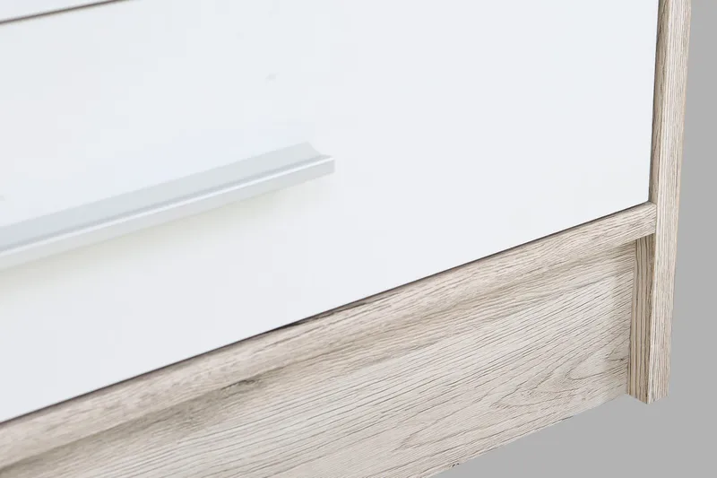 Ashgate Garderobe 207 cm - Brun/Hvid - Opbevaring - Tøjopbevaring - Garderobeskabe