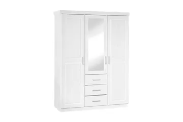 Bailey 4 Garderobe - Hvid - Opbevaring - Tøjopbevaring - Garderobeskabe