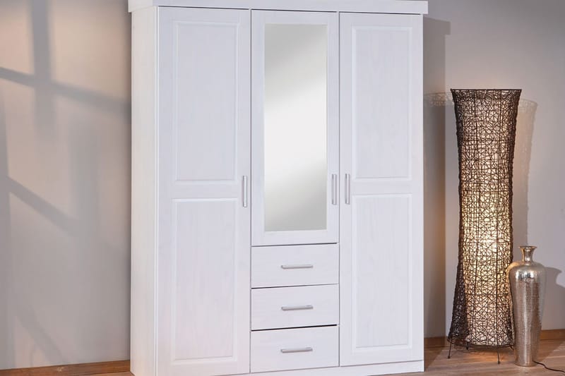 Bailey 4 Garderobe - Hvid - Opbevaring - Tøjopbevaring - Garderobeskabe