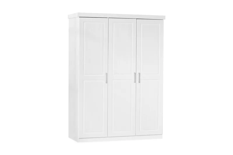 Bailey Garderobe 140 cm, Hvid