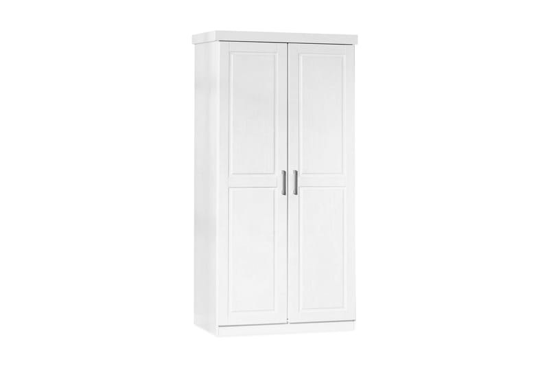 Bailey Garderobe 95 cm - Hvid - Opbevaring - Tøjopbevaring - Garderobeskabe