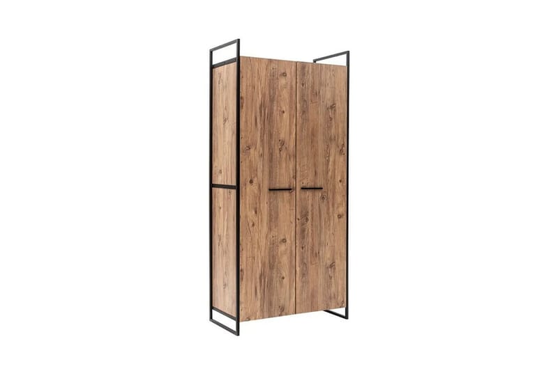 Batler Garderobe 52x104 3 Låger - Natur - Garderobeskabe - Garderobeskab & klædeskab