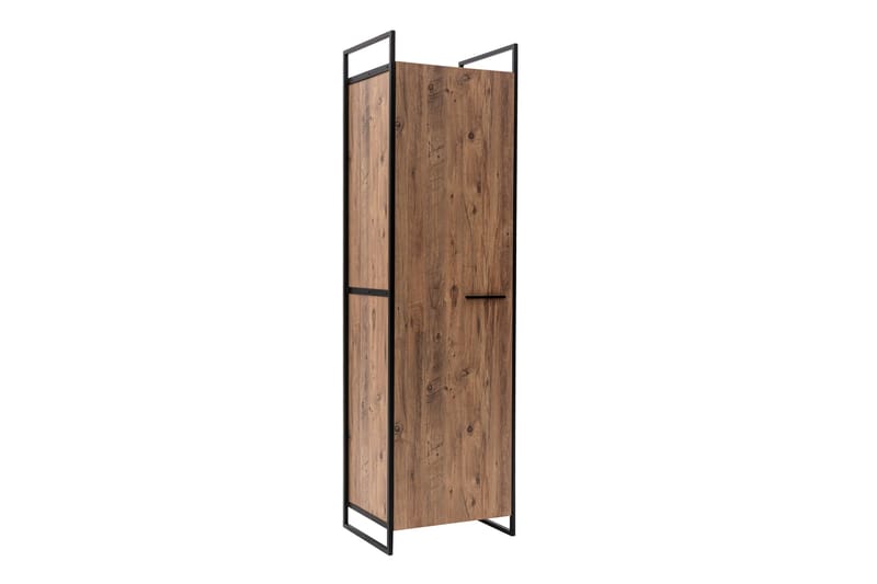 Batler Garderobe 52x104 3 Låger - Natur - Opbevaring - Tøjopbevaring - Garderobeskabe
