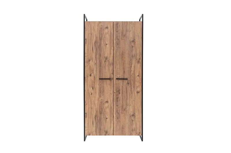 Batler Garderobe 52x104 4 døre - Natur - Garderobeskabe - Garderobeskab & klædeskab