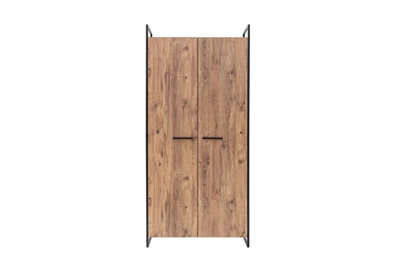 Batler Garderobe 52x104 5 Låger - Natur - Opbevaring - Tøjopbevaring - Garderobeskabe