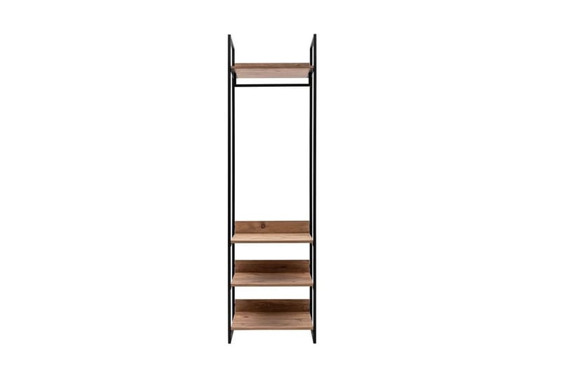 Batler Garderobe 52x64 11 hylder 1 låge - Natur - Garderobeskabe - Garderobeskab & klædeskab