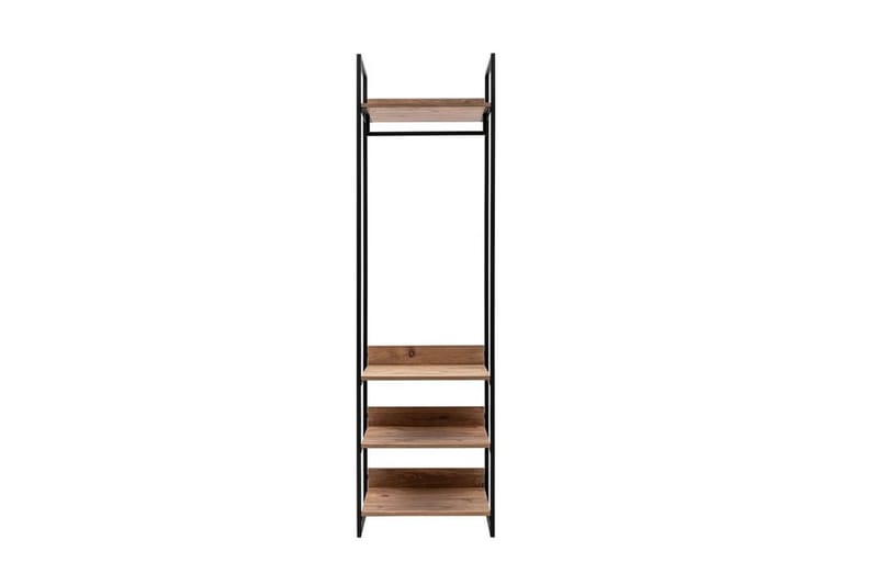 Batler Garderobe 52x64 4 skabe - Natur - Opbevaring - Tøjopbevaring - Garderobeskabe