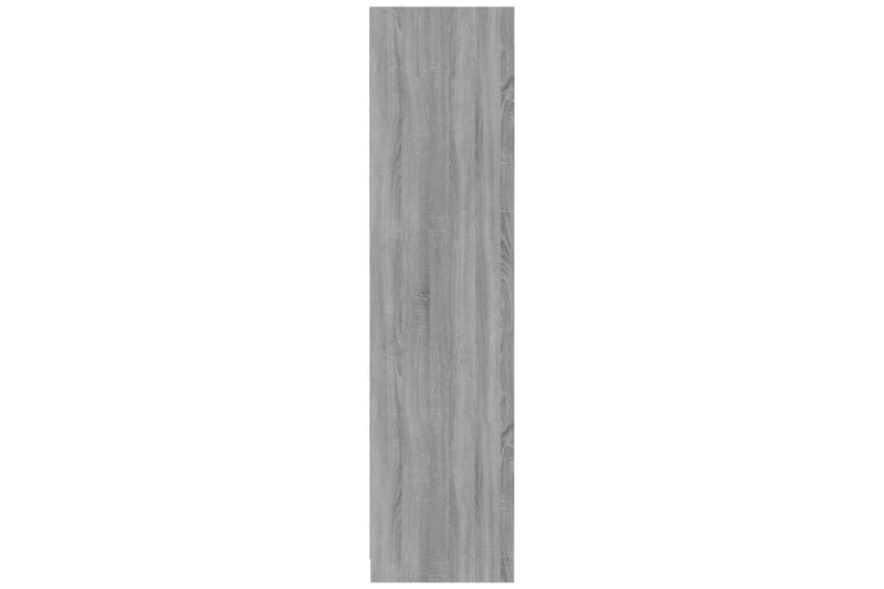 beBasic klædeskab 100x50x200 cm konstrueret træ grå sonoma-eg - GrÃ¥ - Garderobeskabe - Garderobeskab & klædeskab