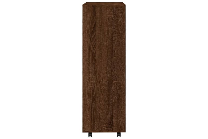 beBasic klædeskab 80x40x110 cm konstrueret træ brun egetræsfarve - Brun - Garderobeskabe - Garderobeskab & klædeskab