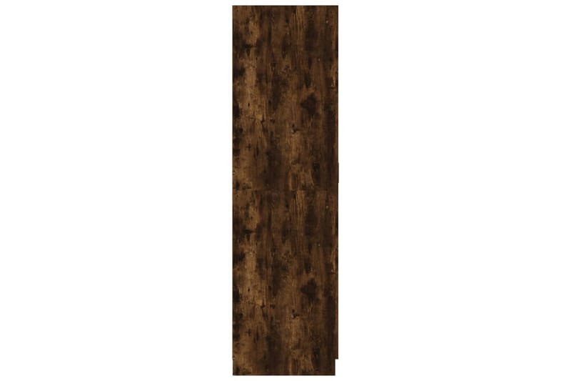 beBasic klædeskab 80x52x180 cm konstrueret træ røget egetræsfarve - Brun - Garderobeskabe - Garderobeskab & klædeskab