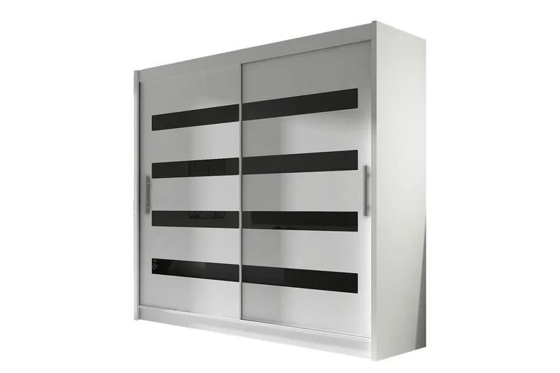 Bega Garderobe 180x57x215 cm, Hvid