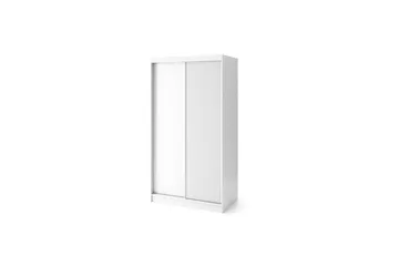 Biancco Garderobe 120x220 cm - Hvid - Opbevaring - Tøjopbevaring - Garderobeskabe