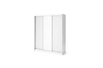 Biancco Garderobe 180x220 cm - Hvid - Opbevaring - Tøjopbevaring - Garderobeskabe