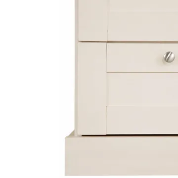 Binz garderob 122x130 cm - Kashmircreme - Opbevaring - Tøjopbevaring - Garderobeskabe