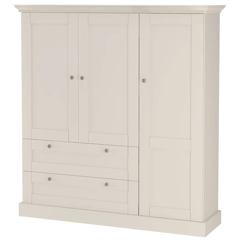 Binz garderob 122x130 cm, Kashmircreme