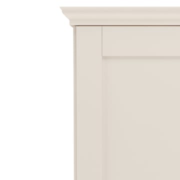 Binz garderob 83x130 cm - Kashmircreme - Opbevaring - Tøjopbevaring - Garderobeskabe
