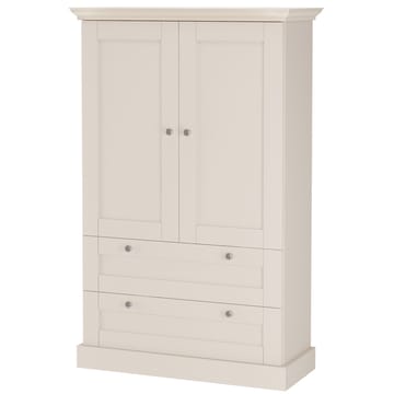 Binz garderob 83x130 cm - Kashmircreme - Opbevaring - Tøjopbevaring - Garderobeskabe