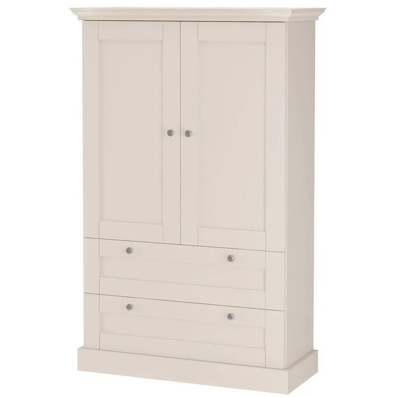 Binz garderob 83x130 cm, Kashmircreme