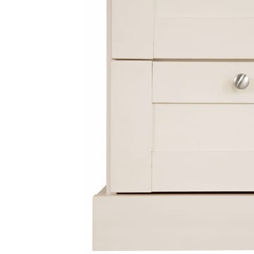 Binz garderob 83x130 cm - Kashmircreme - Opbevaring - Tøjopbevaring - Garderobeskabe