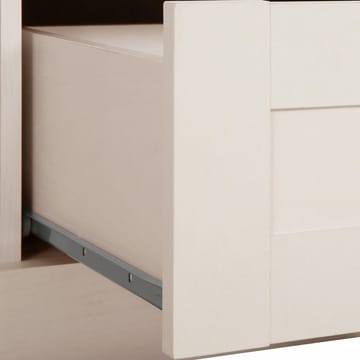 Binz garderob 83x130 cm - Kashmircreme - Opbevaring - Tøjopbevaring - Garderobeskabe