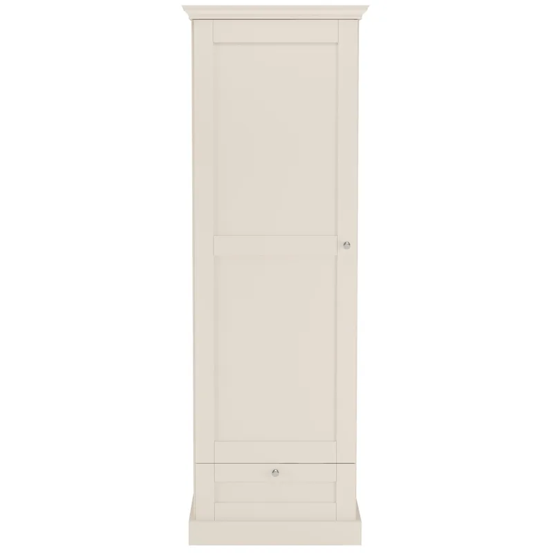 Binz hallskab 60x180 cm - Kashmircreme - Opbevaring - Tøjopbevaring - Garderobeskabe
