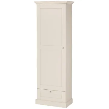 Binz hallskab 60x180 cm - Kashmircreme - Opbevaring - Tøjopbevaring - Garderobeskabe