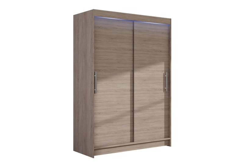 Biscayne Garderobeskab 120x200 cm - Beige - Opbevaring - Tøjopbevaring - Garderobeskabe