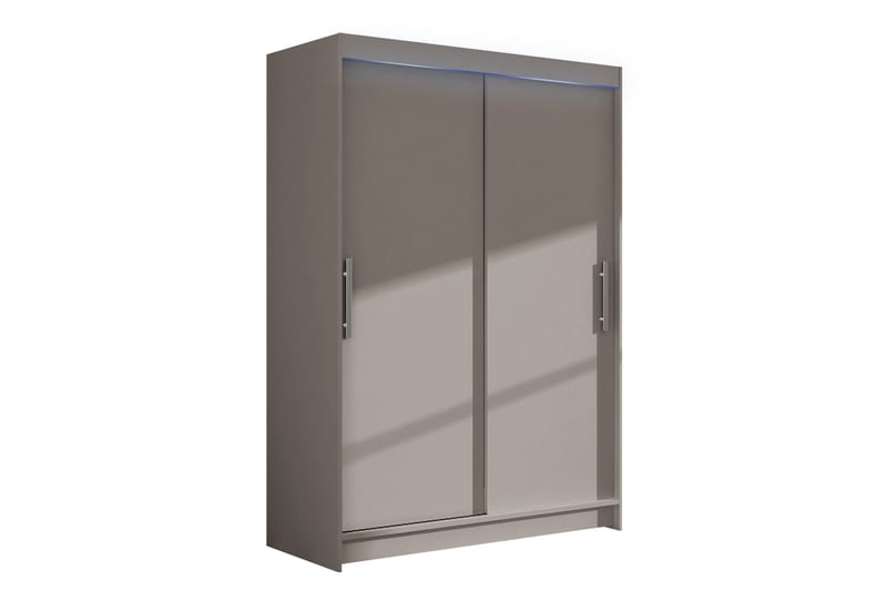 Biscayne Garderobeskab 120x200 cm - Sort - Opbevaring - Tøjopbevaring - Garderobeskabe