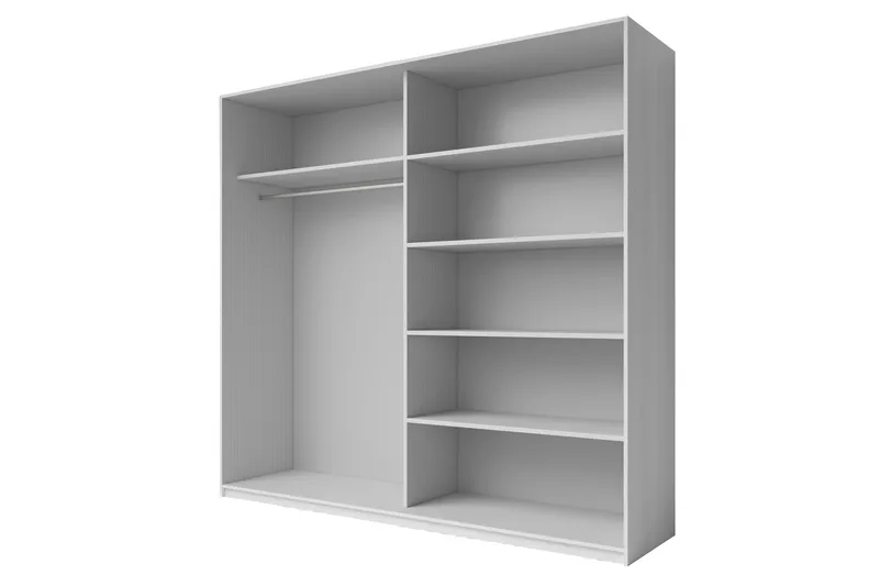 Bovera Garderobe 61x200 cm - Rasende - Opbevaring - Tøjopbevaring - Garderobeskabe