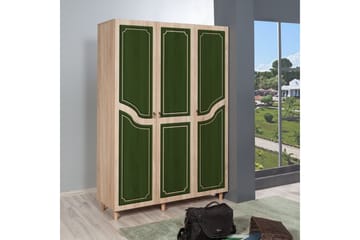 Brokind garderobe 135 cm - Brun - Opbevaring - Tøjopbevaring - Garderobeskabe