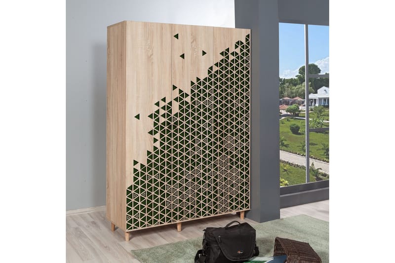 Brokind garderobe 135 cm - Opbevaring - Tøjopbevaring - Garderobeskabe