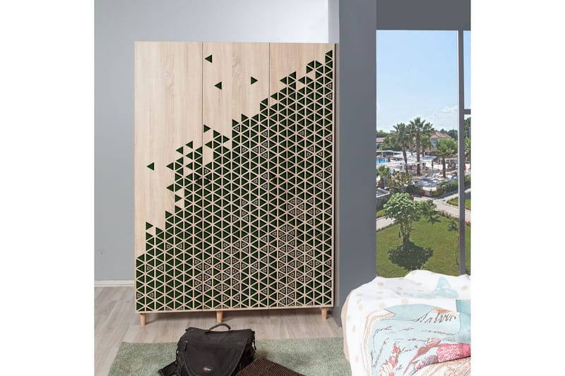 Brokind garderobe 135 cm - Opbevaring - Tøjopbevaring - Garderobeskabe