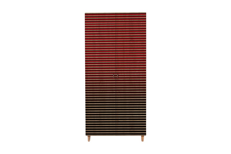 Brokind garderobe 90 cm - Brun - Opbevaring - Tøjopbevaring - Garderobeskabe