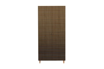 Brokind garderobe 90 cm - Brun - Opbevaring - Tøjopbevaring - Garderobeskabe
