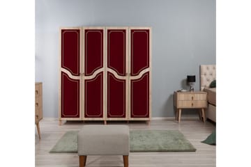 Brokind Garderobeskab 180 cm i Træ - Beige - Opbevaring - Tøjopbevaring - Garderobeskabe