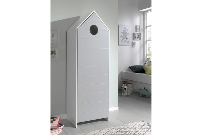 Bustorp Garderobe 58 cm - Grå - Opbevaring - Tøjopbevaring - Garderobeskabe