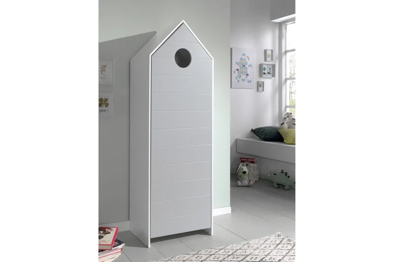 Bustorp Garderobe 58 cm - Grå - Opbevaring - Tøjopbevaring - Garderobeskabe