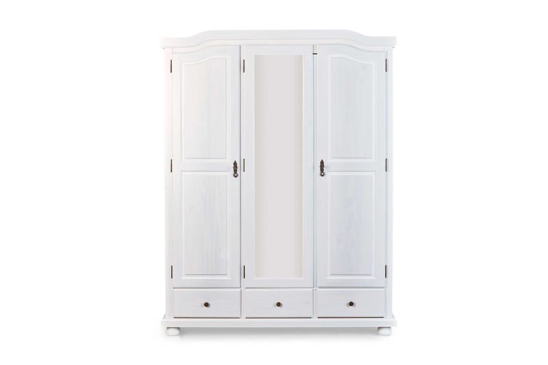 Cabell Garderobe 150 cm - Træ/Hvid - Garderobeskabe - Garderobeskab & klædeskab