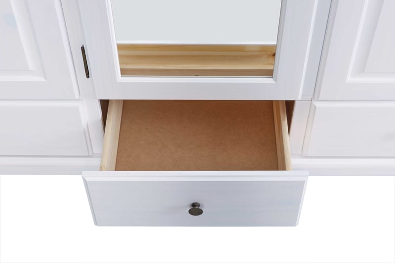 Cabell Garderobe 150 cm - Træ/Hvid - Opbevaring - Tøjopbevaring - Garderobeskabe