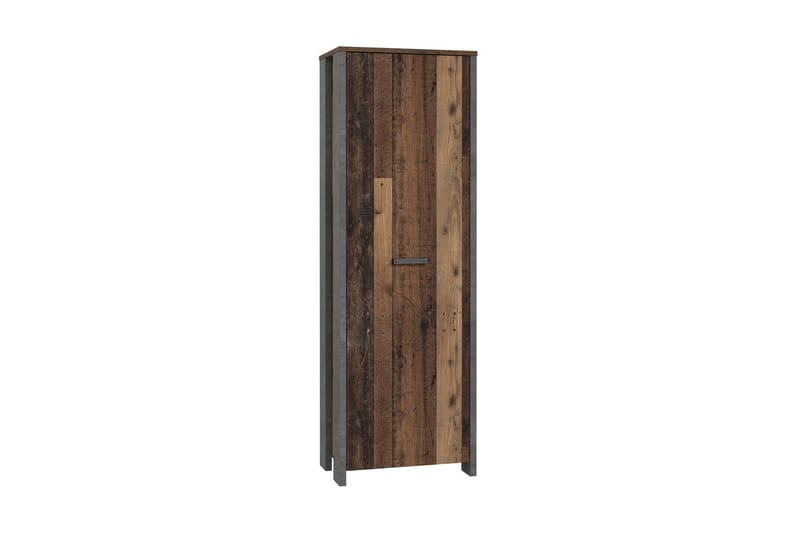 Cadle Garderobe 67 cm - Brun/Grå - Opbevaring - Tøjopbevaring - Garderobeskabe