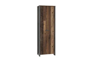Cadle Garderobe 67 cm - Brun/Grå - Opbevaring - Tøjopbevaring - Garderobeskabe
