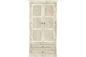 Cadmus Garderobe 100x45 cm - Cremehvid - Opbevaring - Tøjopbevaring - Garderobeskabe