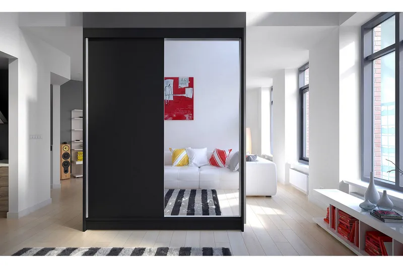 Camino garderobe 150x58x200 cm - Opbevaring - Tøjopbevaring - Garderobeskabe