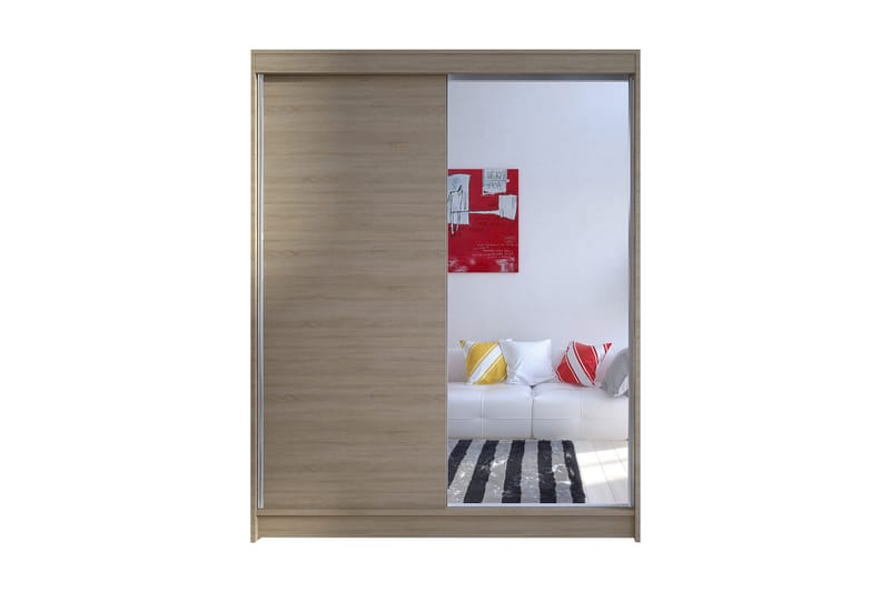 Camino garderobe 150x58x200 cm - Opbevaring - Tøjopbevaring - Garderobeskabe