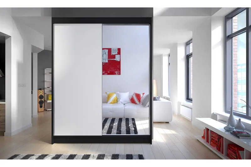 Camino garderobe 150x58x200 cm - Opbevaring - Tøjopbevaring - Garderobeskabe