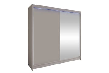 Canderbury Garderobe Med Spejl 180x215 cm