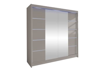 Canderbury Garderobe Med Spejl 180x215 cm