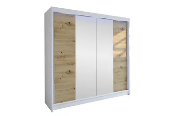 Canderbury Garderobe Med Spejl 180x215 cm