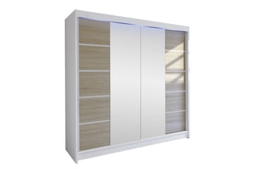 Canderbury Garderobe Med Spejl 180x215 cm
