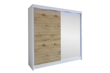 Canderbury Garderobe Med Spejl 180x215 cm